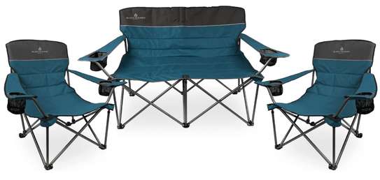 Ensemble de chaises pliantes de camping/plage image 1