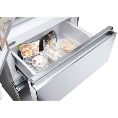 REFRIGERATEUR HAIER SIDE BY SIDE 2PORTES 2TIROIRS GRIS image 4