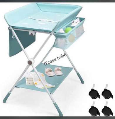 Table à langer pliable avec roue de ceinture image 6