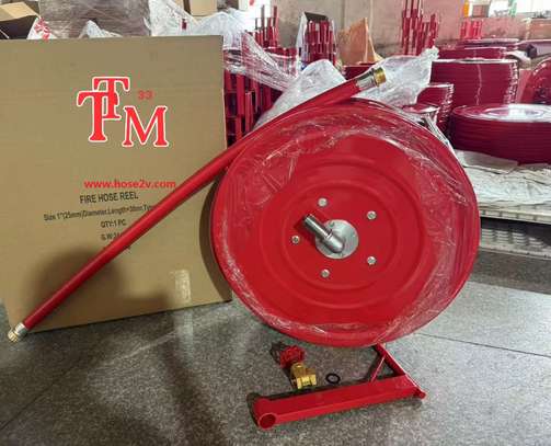 TM Enrouleur Tuyau Incendie 20m Rouge 12mm image 1