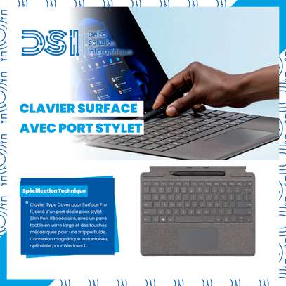 Clavier Surface avec Port Stylet image 1