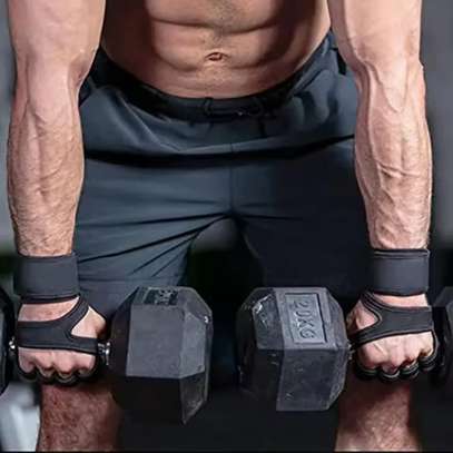 Gants de gymnastique haltères Crossfit, Support de poignet image 1