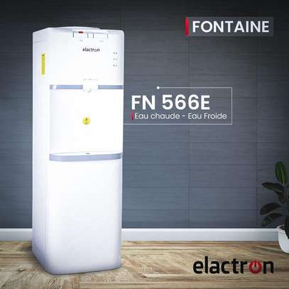 FONTAINE ELACTRON AVEC FRIGO BLANC FN-566E image 1