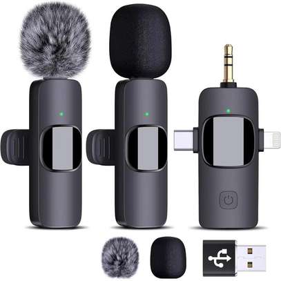 Micro Cravate K15 Sans Fil USB-C pour iPhone, Android & PC image 1