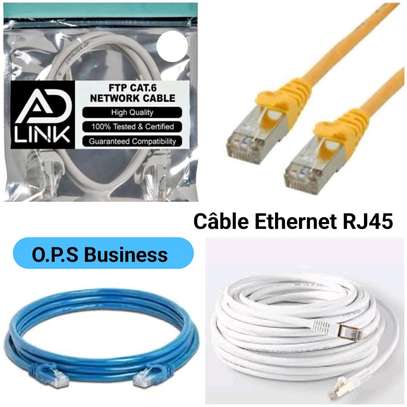 Câble Ethernet RJ45 1m 5m 10m 100m 300m image 1