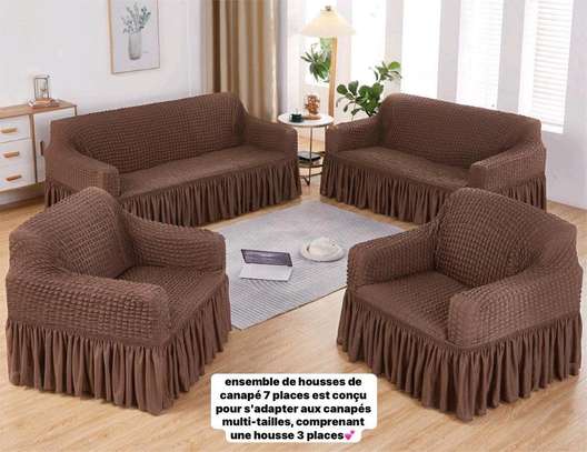 Housse de fauteuil canapé 7 places image 3