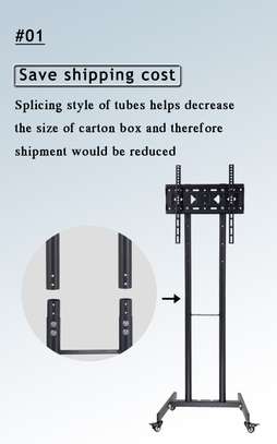 Support TV sur roulettes 32" - 55" pouces VESA 400*400 image 4