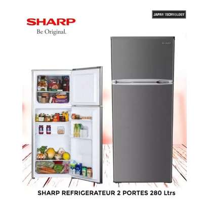 RÉFRIGÉRATEUR 340L SHARP 2PORTES SILVER image 1