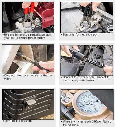 Compresseur gonfleur pneus image 4