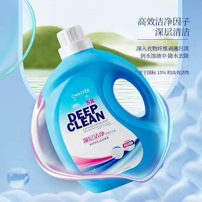 SAVON LIQUIDE INCOLORE POUR MACHINE À LAVER image 1