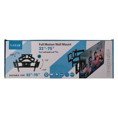 V-star Support mural TV avec bras articulés (32"-75" pouces) image 12