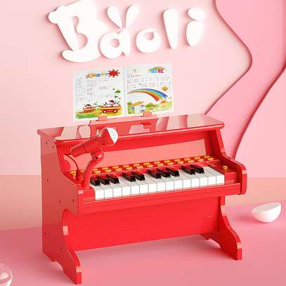 Piano électronique classique avec microphone pour enfants image 3