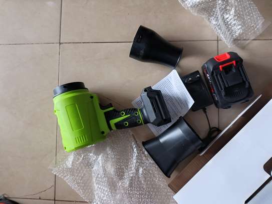 Souffleur de feuilles sans fil 21 V, Ventilateur Violent image 2