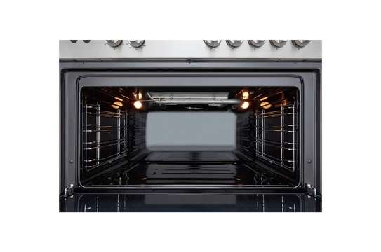 CUISINIERE 5FEUX LG 90X60 GRIS FA415RMA image 4