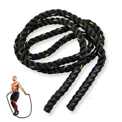 Corde de combat robuste 12m polypropylène fitness image 2
