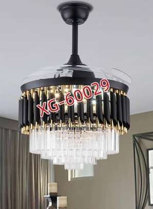 Lustre Plafonnier lampe-ventilateur image 5