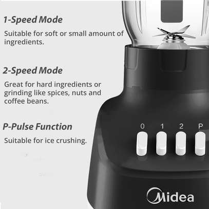 Midea - Mixeur avec broyeur - 1 Litre (MJ-BL6008BW) image 6