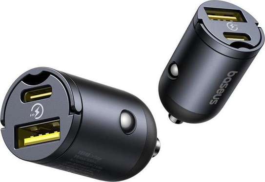 Baseus Tiny Star Mini Car Charger (U+C) 30W image 4