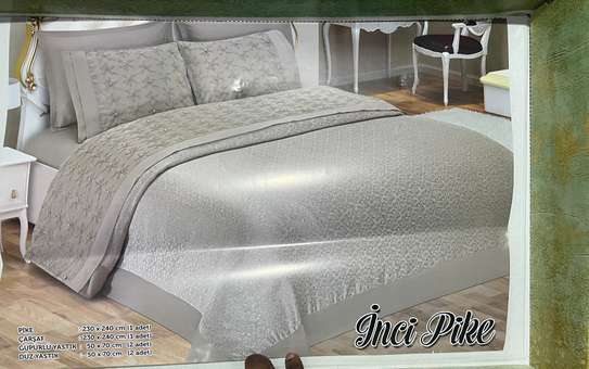 Drap + parure en soie image 1