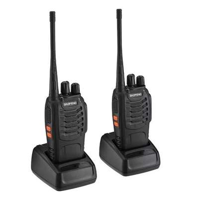 Lot de deux talkies-walkies - radio portable - BF-888S image 2