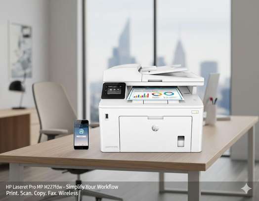 IMPRIMANTE HP LaserJet Pro MFP M227fdw image 1