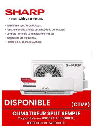 Climatiseur sharp. Guarantie 12 mois image 1