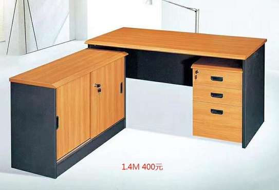 Table de bureau avec retour image 4