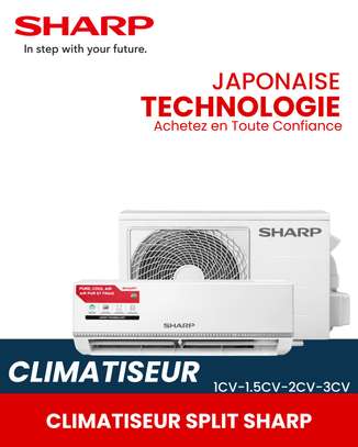Sharp Climatiseur split 1CV-3CV image 1
