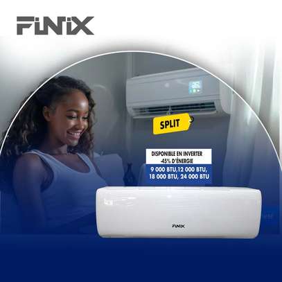 CLIMATISEUR SPLIT FINIX 24000BTU 3CV24 DBC R410 INVERTER image 1