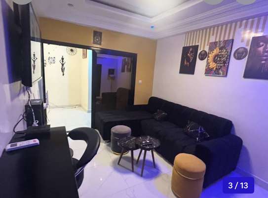 Appartements meublés deux chambres Salon image 2