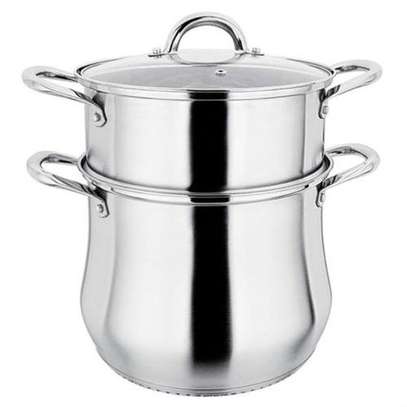 Couscoussier 24 CM  Stainless  Inox image 2