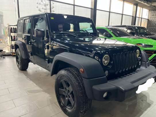 Jeep Wrangler Unlimited diesel en excellent état image 2