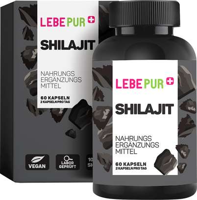 Lebepur Shilajit 60 capsules énergie et vitalité image 2