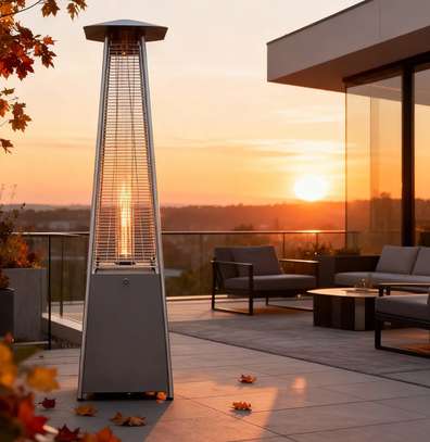 Chauffage de jardin/terrasse structure pyramidal image 2