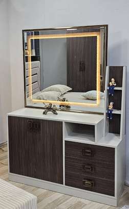 CHAMBRE A COUCHER ARMOIRE 6BATTANTS 6PICES MARRON image 3