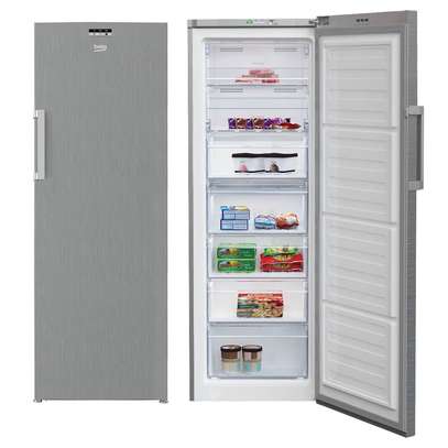 CONGELATEUR BEKO VERTICAL 7TIROIRS NOFROST GRIS RFNE320L24X image 1