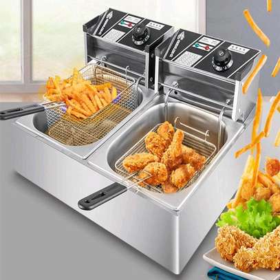 Friteuse électrique 2 compartiments image 3