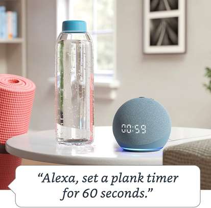 Alexa Echo Dot | 5e avec horloge image 7
