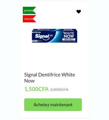 Signal Dentifrice White Now image 1