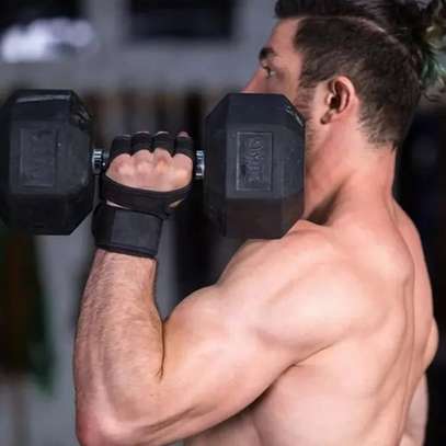 Gants de gymnastique haltères Crossfit, Support de poignet image 8