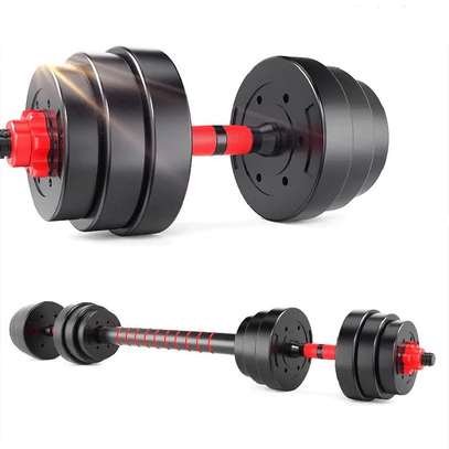 Set d'Haltères bitumineux 20kg et Kettlebells image 7