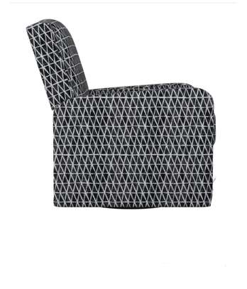 Fauteuil pivotant en tissu Easley image 3
