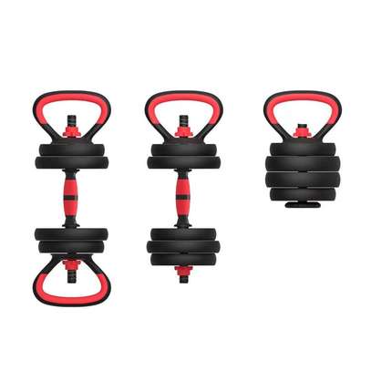 Set d'Haltères bitumineux 20kg et Kettlebells image 8