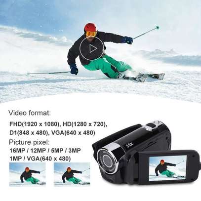 Caméscope numérique HD zoom x16 écran rotatif image 3