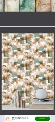 Papier peint vinyle 3d image 2