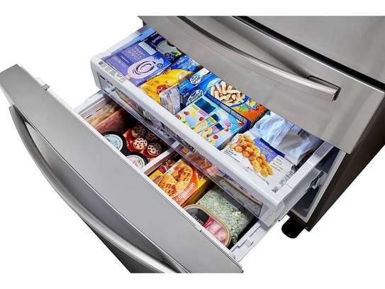 RÉFRIGÉRATEUR SAMSUNG SIDE BY SIDE FRENC DOOR SILVER image 6
