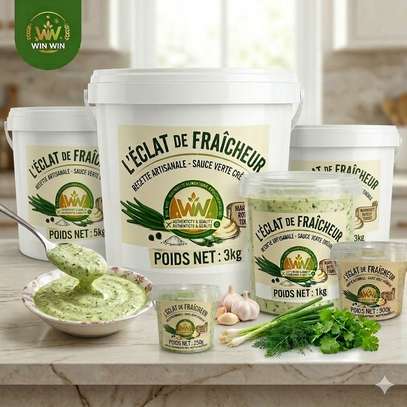 Sauce verte maison  et nokoss onctueuse aux herbes fraîches image 2