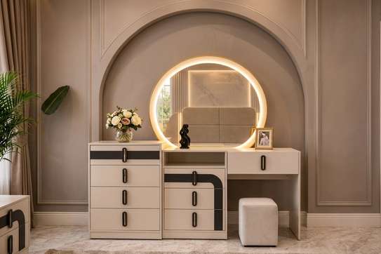 CHAMBRE A COUCHER ARMOIRE 6BATTANTS 7PIECES image 13