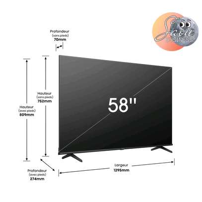 TELEVISEUR HISENSE 58 LED UHD 4K
SMART VIDAA 58A6N image 2