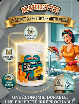 Bicarbonate de soude de nettoyage Mariette 500g image 2